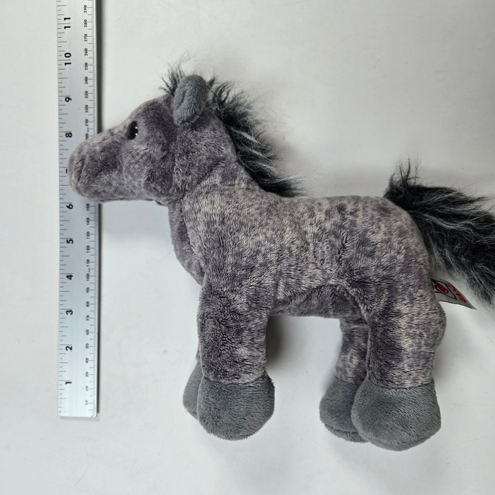 Webkinz Ganz Gray Arabian Horse Plush Toy Small Stuffed Animal - Picture 13 of 13
